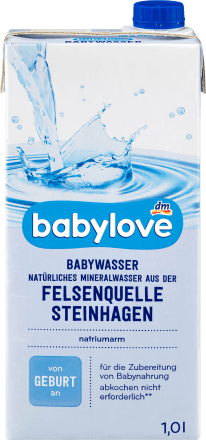 Babylove Voda Za Bebe 1 L Dm Hr