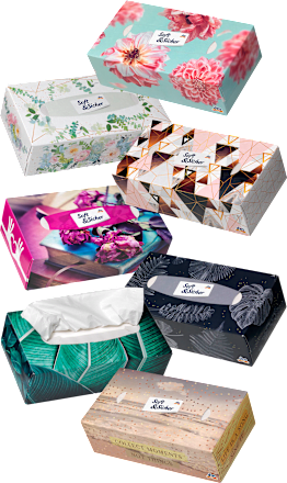 Soft&Sicher Taschentücher Box Design, 100 St dauerhaft günstig online