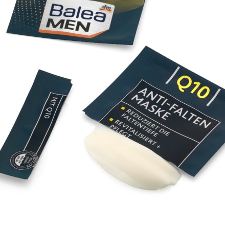Balea Men Q10 Anti Falten Maske 16 Ml Dauerhaft Gunstig Online Kaufen Dm De