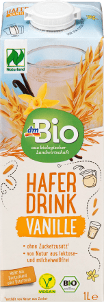 dmBio Hafer Drink Vanille, 1 l dauerhaft günstig online kaufen | dm.de