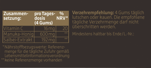 Naturbell Manuka Honig Gums 75 G Dauerhaft Gunstig Online Kaufen Dm De
