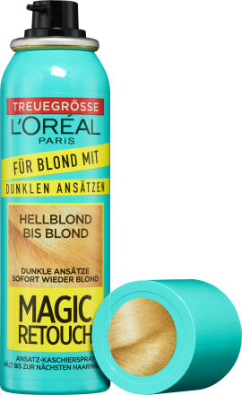 magic retouch ansatzspray hellblond fur dunkle ansatze 90 ml dauerhaft gunstig online kaufen dm de