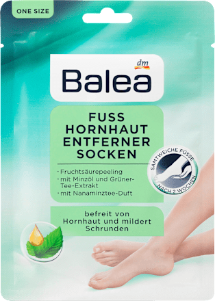 Balea Hornhaut Entferner Socken 1 Paar 1 St Dauerhaft Gunstig Online Kaufen Dm De