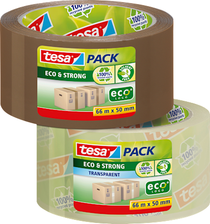 Tesa Pack-Klebeband Eco & Strong, Braun, 1 St Dauerhaft Günstig Online  Kaufen | Dm.de