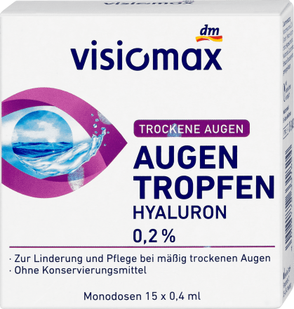Visiomax Szemcsepp 0,1% hialuronnal, 15 ml | budapesteagles.hu