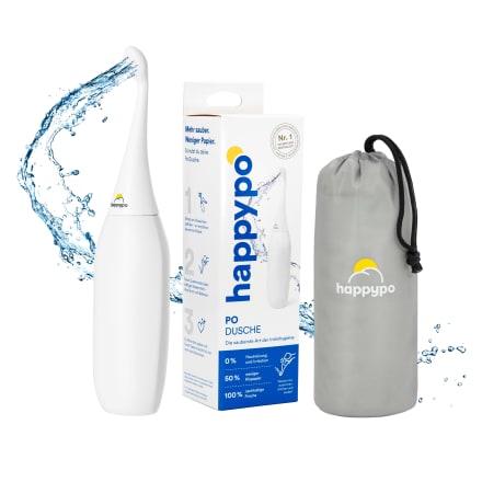 Happypo Po Dusche Weiss Inkl Reisetasche 1 St Dauerhaft Gunstig Online Kaufen Dm De