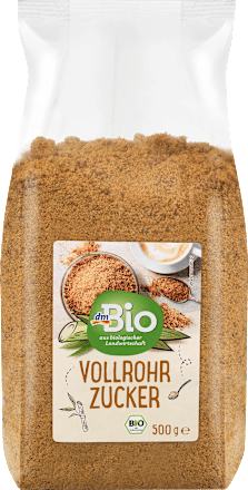 dmbio zucker vollrohr zucker 500 g dauerhaft gunstig online kaufen dm de