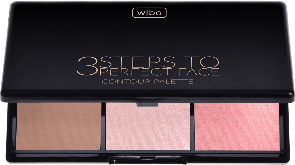 3 Steps Light paleta - highlighter, bronzer i rumenilo
