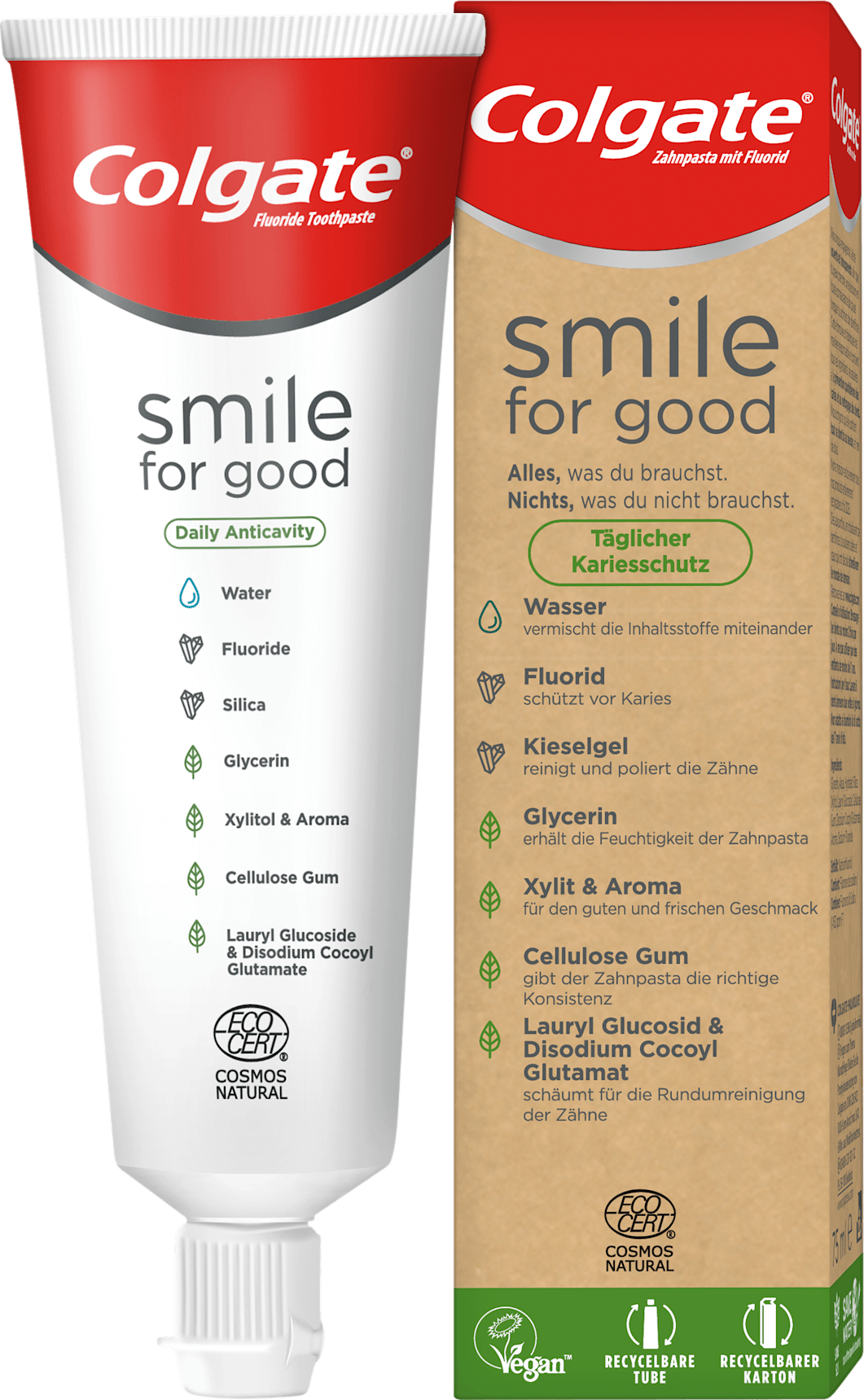 Colgate Zahnpasta Smile For Good 75 Ml Dauerhaft Gunstig Online Kaufen Dm De