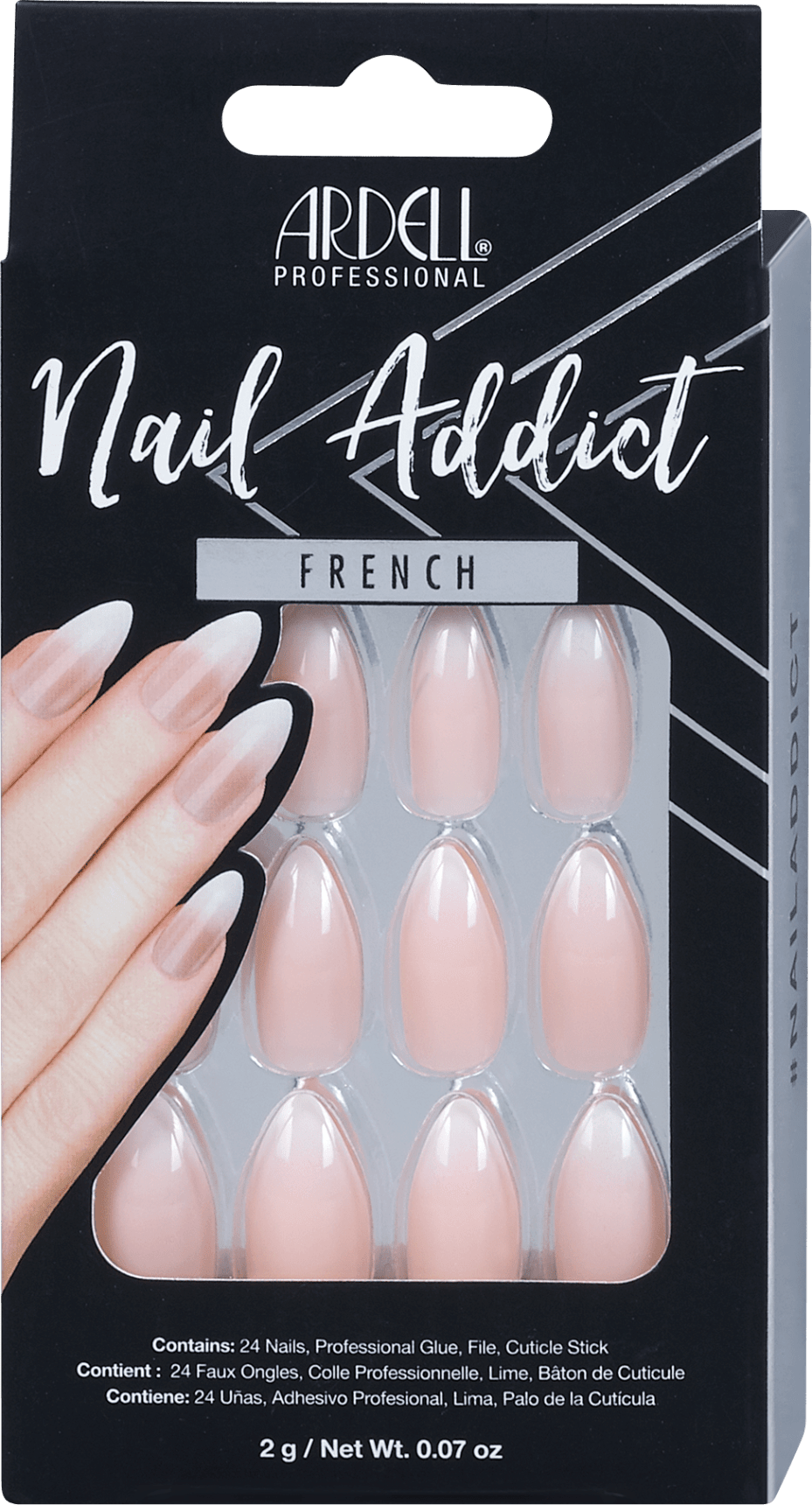 Ardell Nail Addict Kunstnagel French Ombre Fade 24 St Dm At
