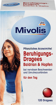 Mivolis Beruhigungs Dragees Baldrian Hopfen 120 St Dauerhaft Gunstig Online Kaufen Dm De