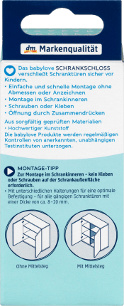 babylove Schrankschloss, 1 St dauerhaft günstig online kaufen | dm.de