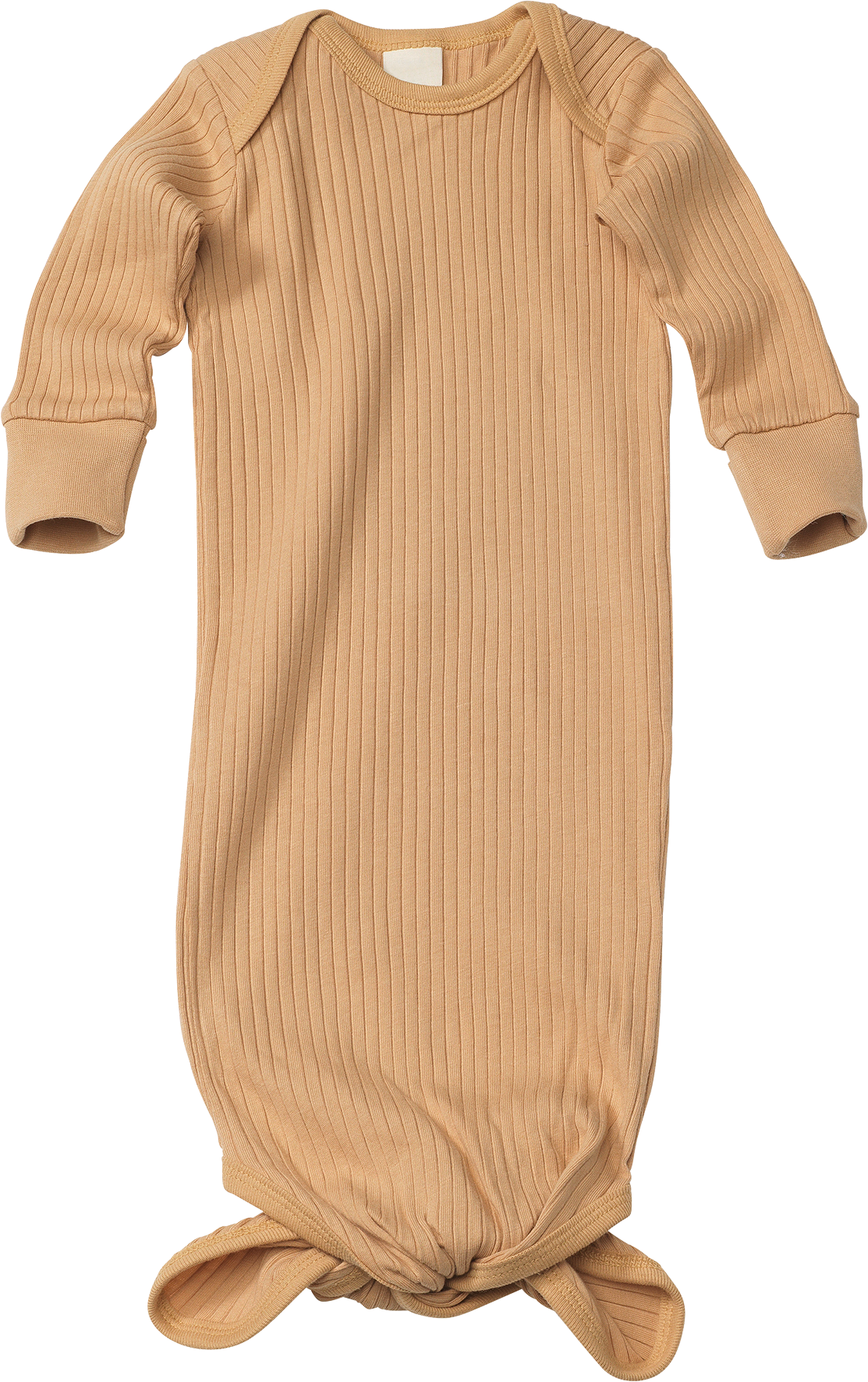 Baby Knotenkleid, Gr. 50/56, aus Bio-Baumwolle, beige