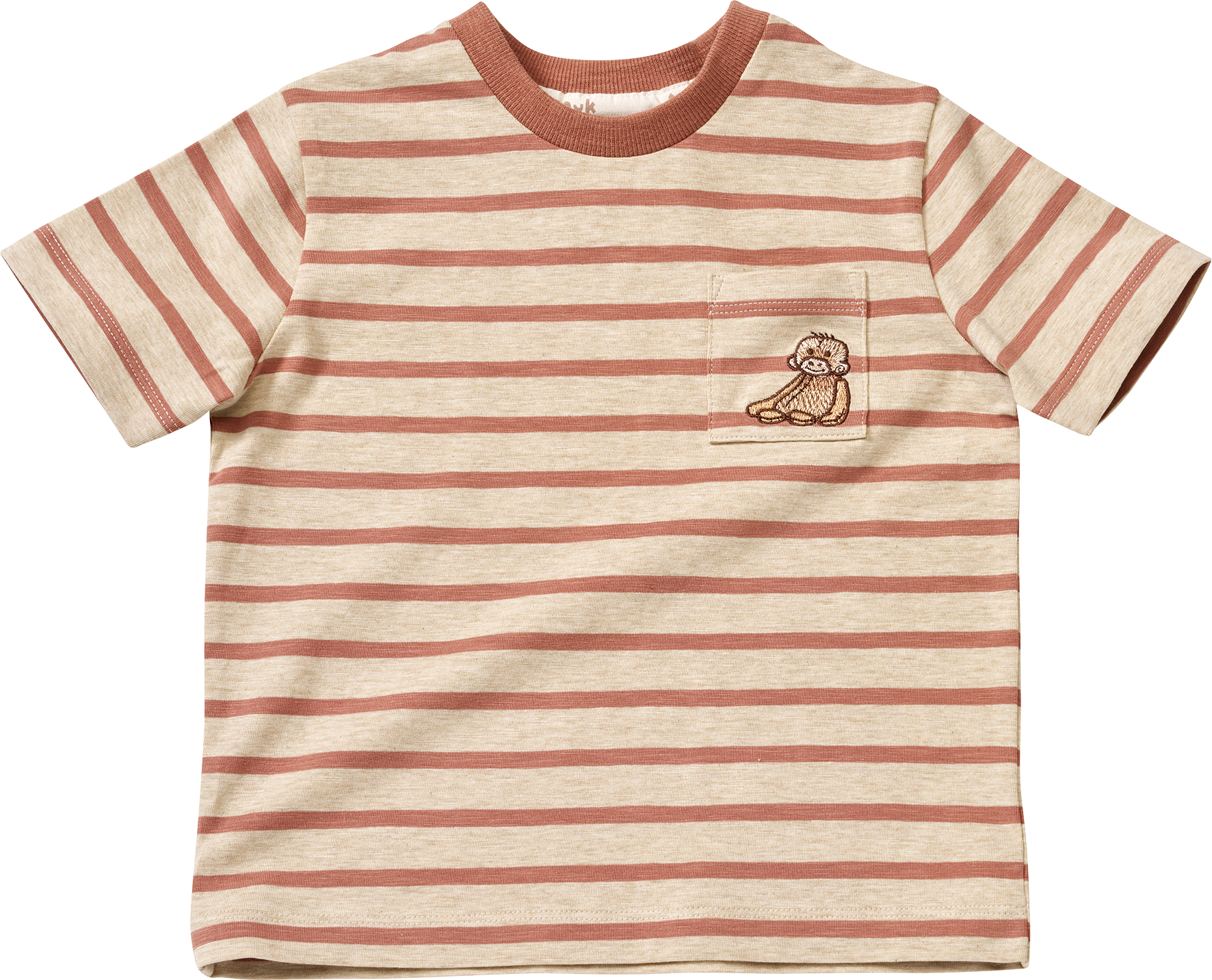 Anouk T-Shirt mit Stickerei, beige, Gr. 110