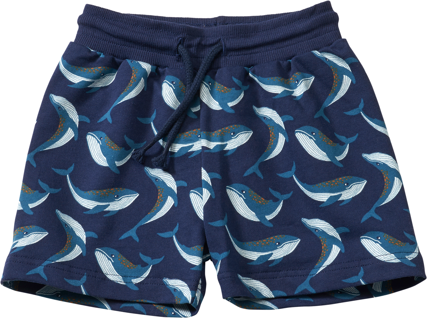 Shorts Pro Climate mit Wal-Muster & Stretch, dunkelblau, Gr. 122