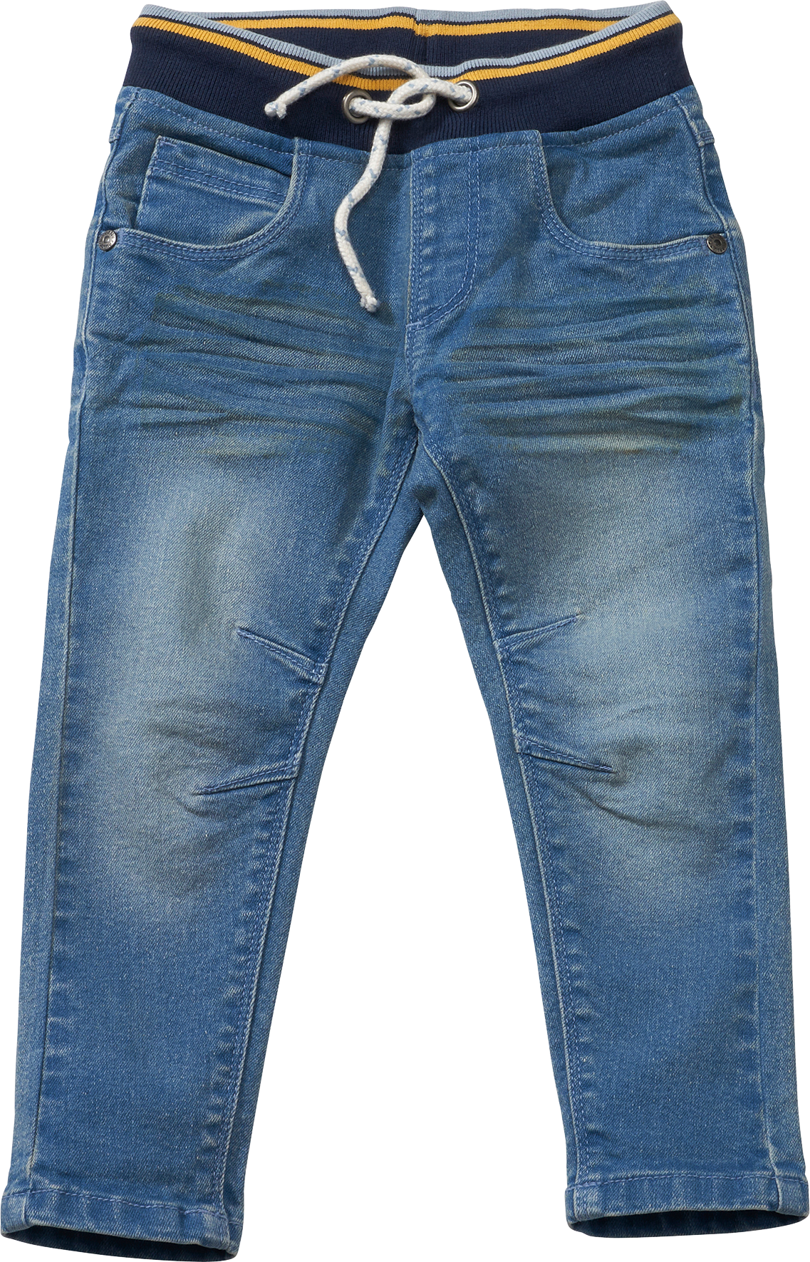 Jeans mit schmalem Schnitt, blau, Gr. 92