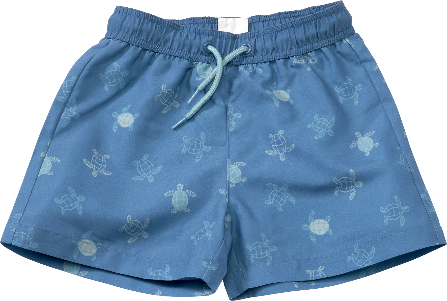 Badehose mit Schildkröten-Muster, blau, Gr. 122/128