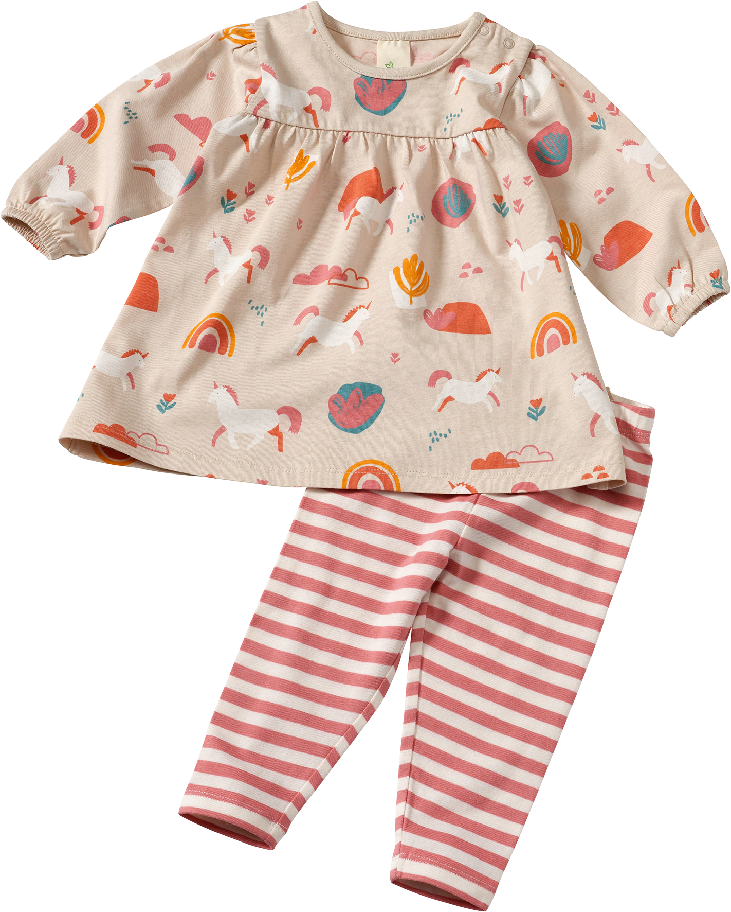 Set mit Tunika und Leggings, bunt, Gr. 104