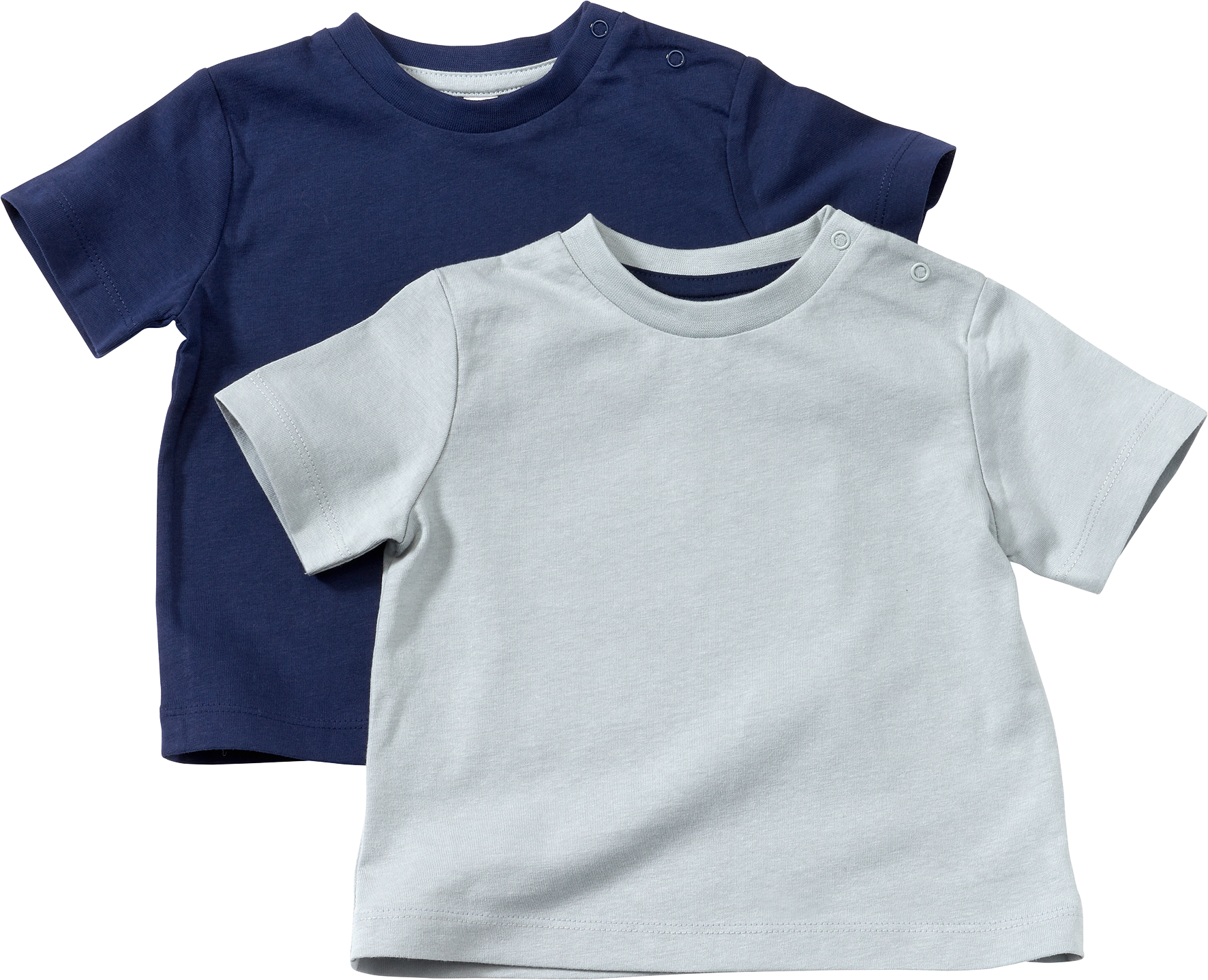 T-Shirts, blau, Gr. 74