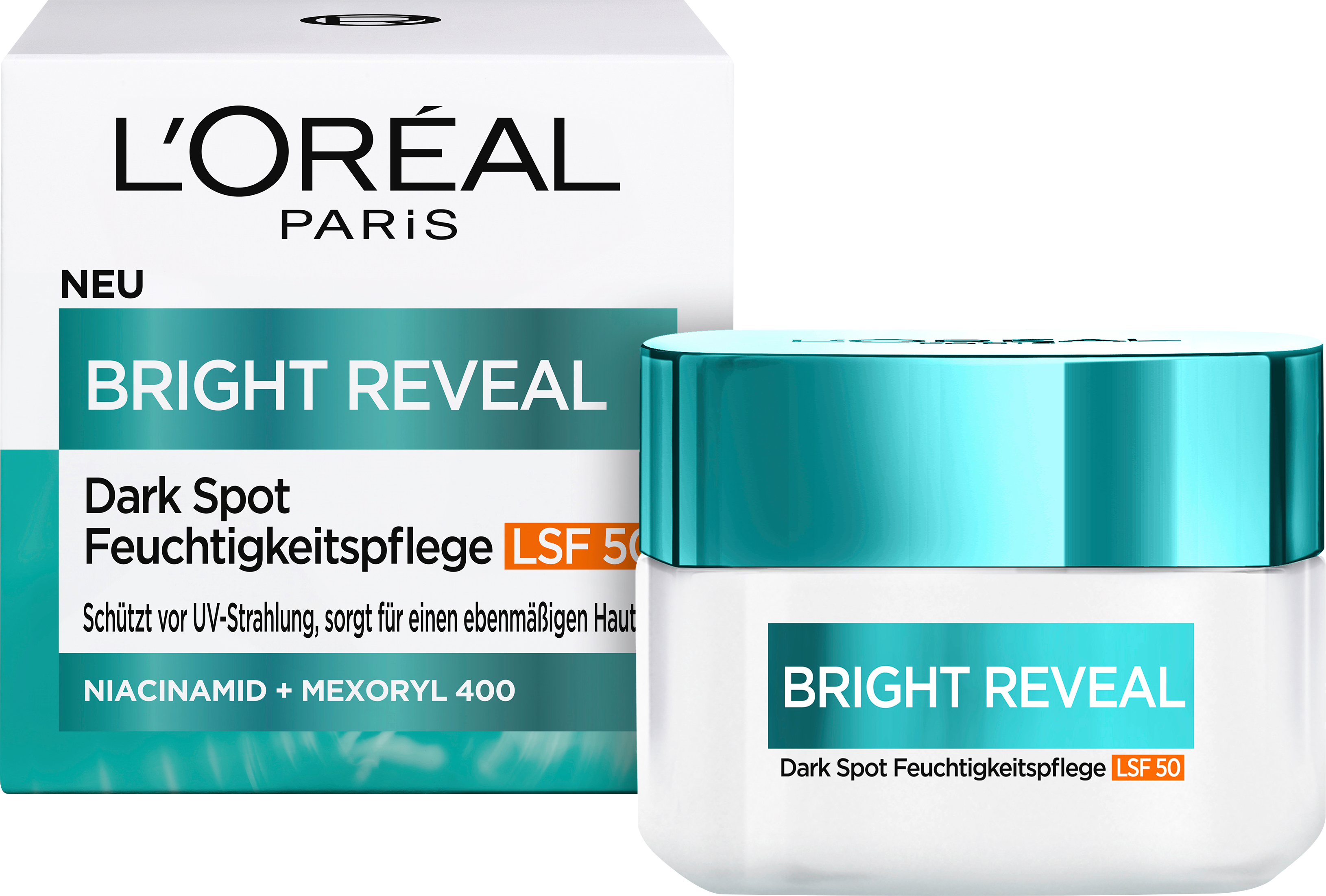 Feuchtigkeitscreme Bright Reveal Niacinamid+Mexoryl LSF 50