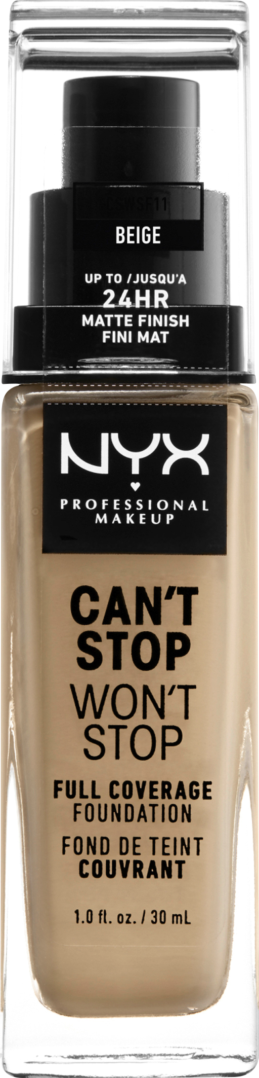 Foundation Can't Stop Won't Stop 24-Hour Beige 11