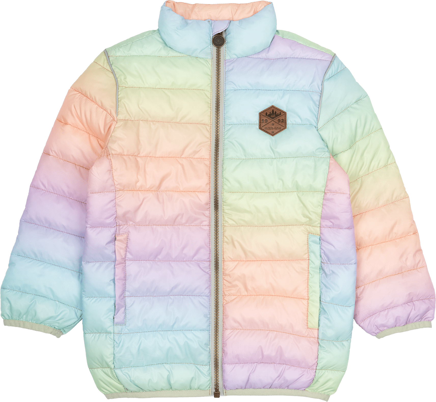 Steppjacke in Pastellfarben, bunt, Gr. 110/116