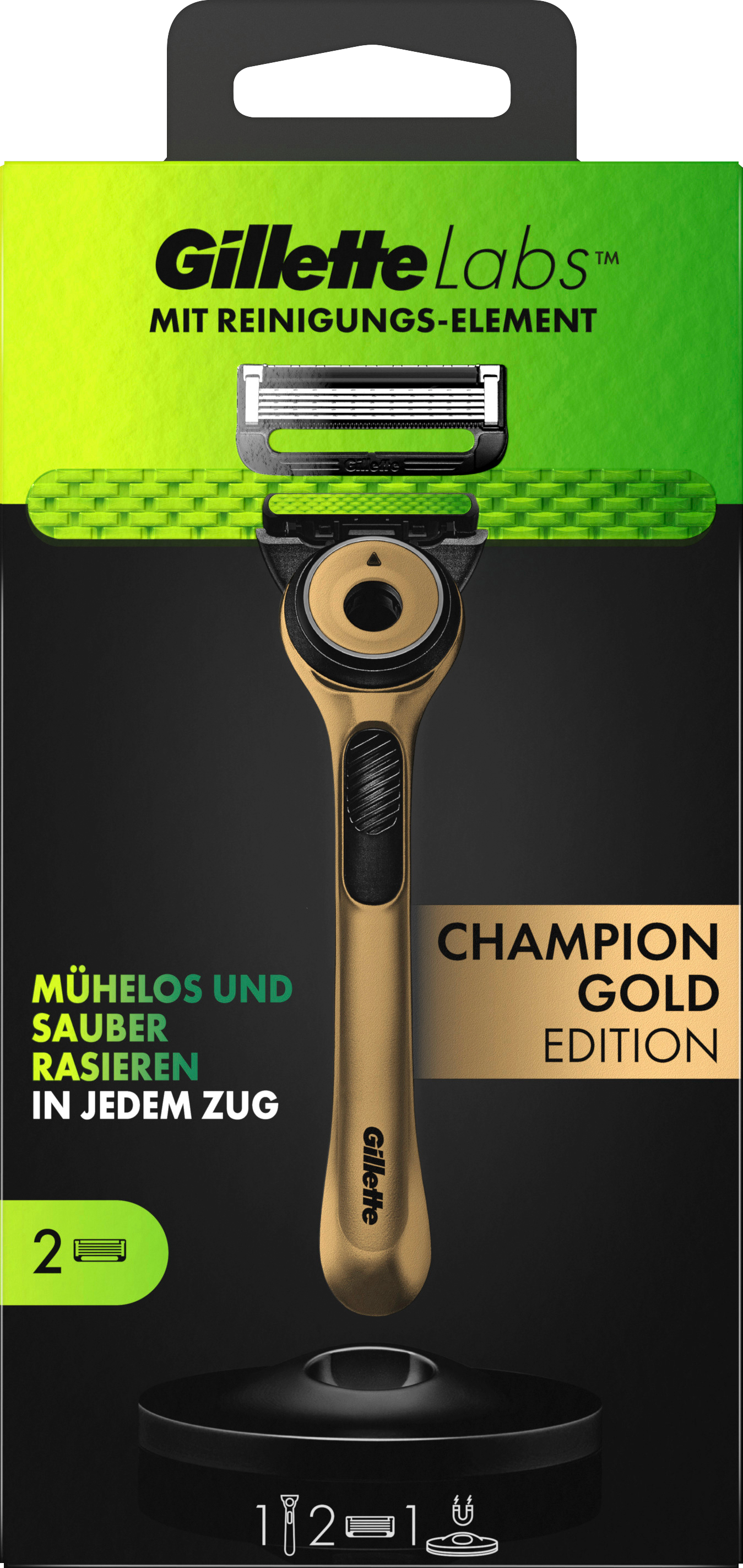 Rasierer, Labs Champion Gold Edition