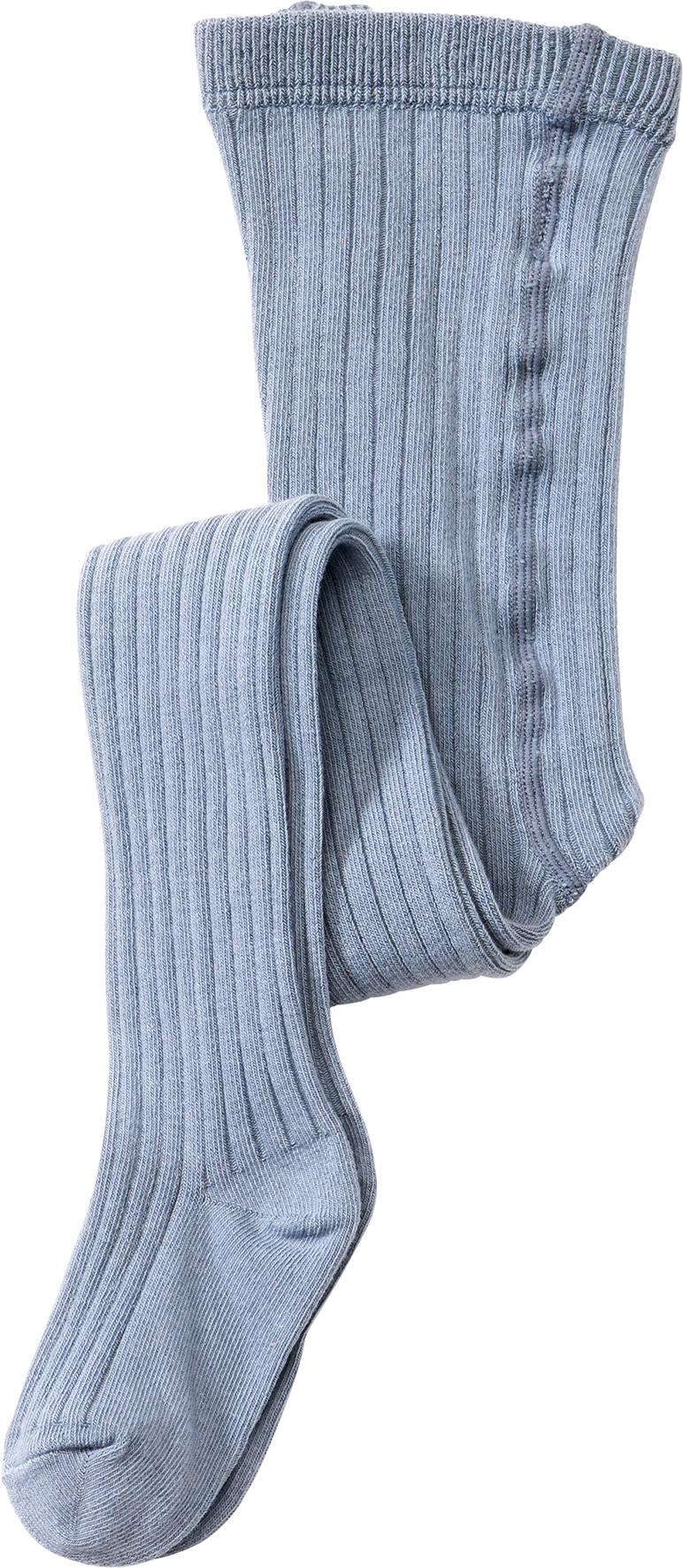 Strumpfhose mit Ripp-Struktur, blau, Gr. 98/104