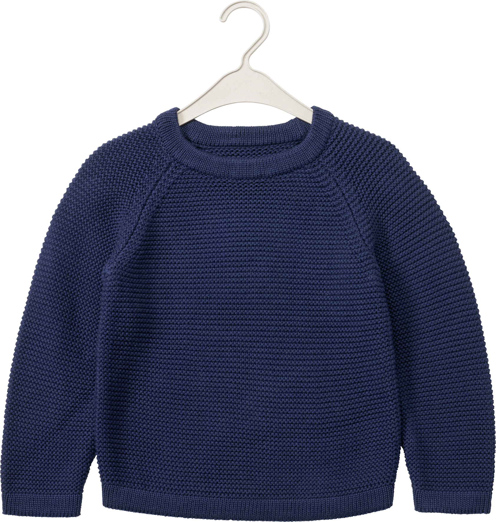 Pullover aus Strick, blau, Gr. 122