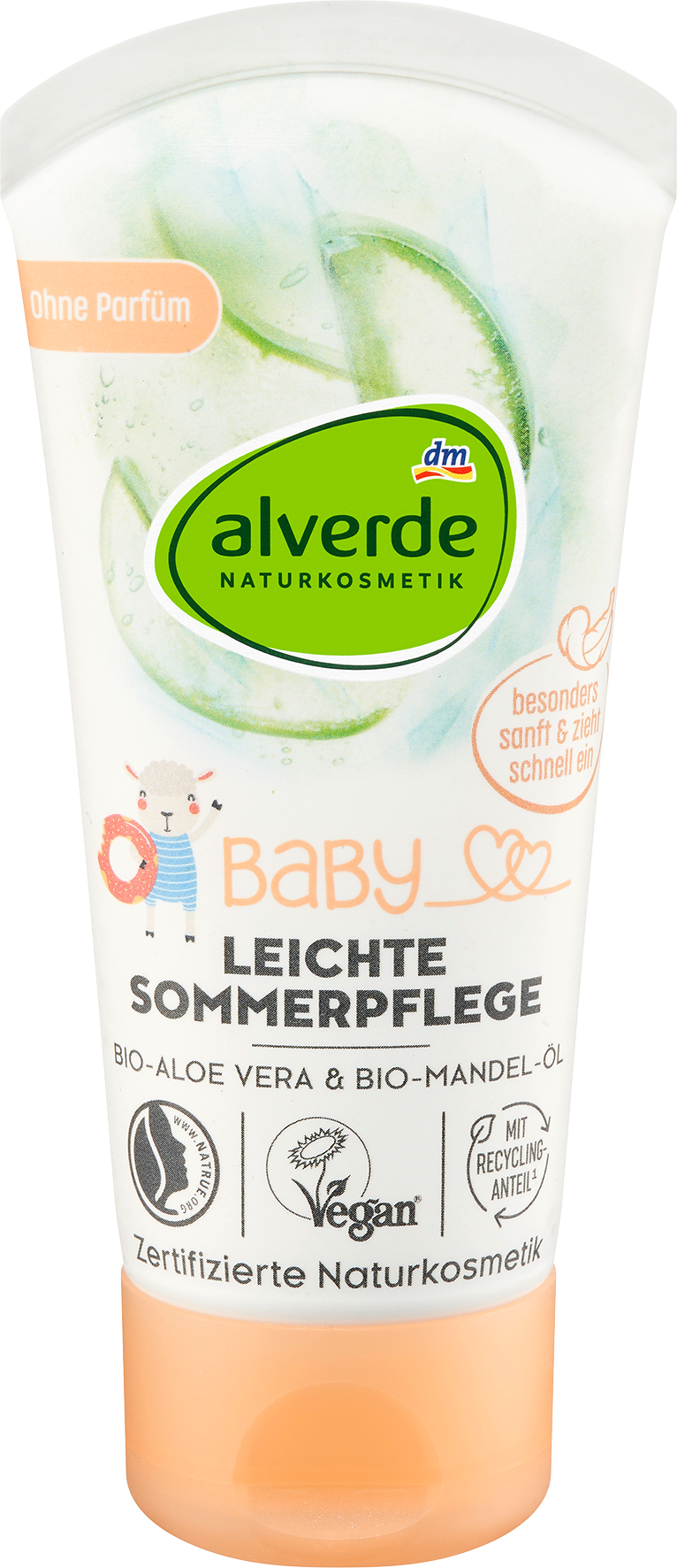 Leichte Sommerpflege Bio-Aloe Vera & Bio-Mandelöl