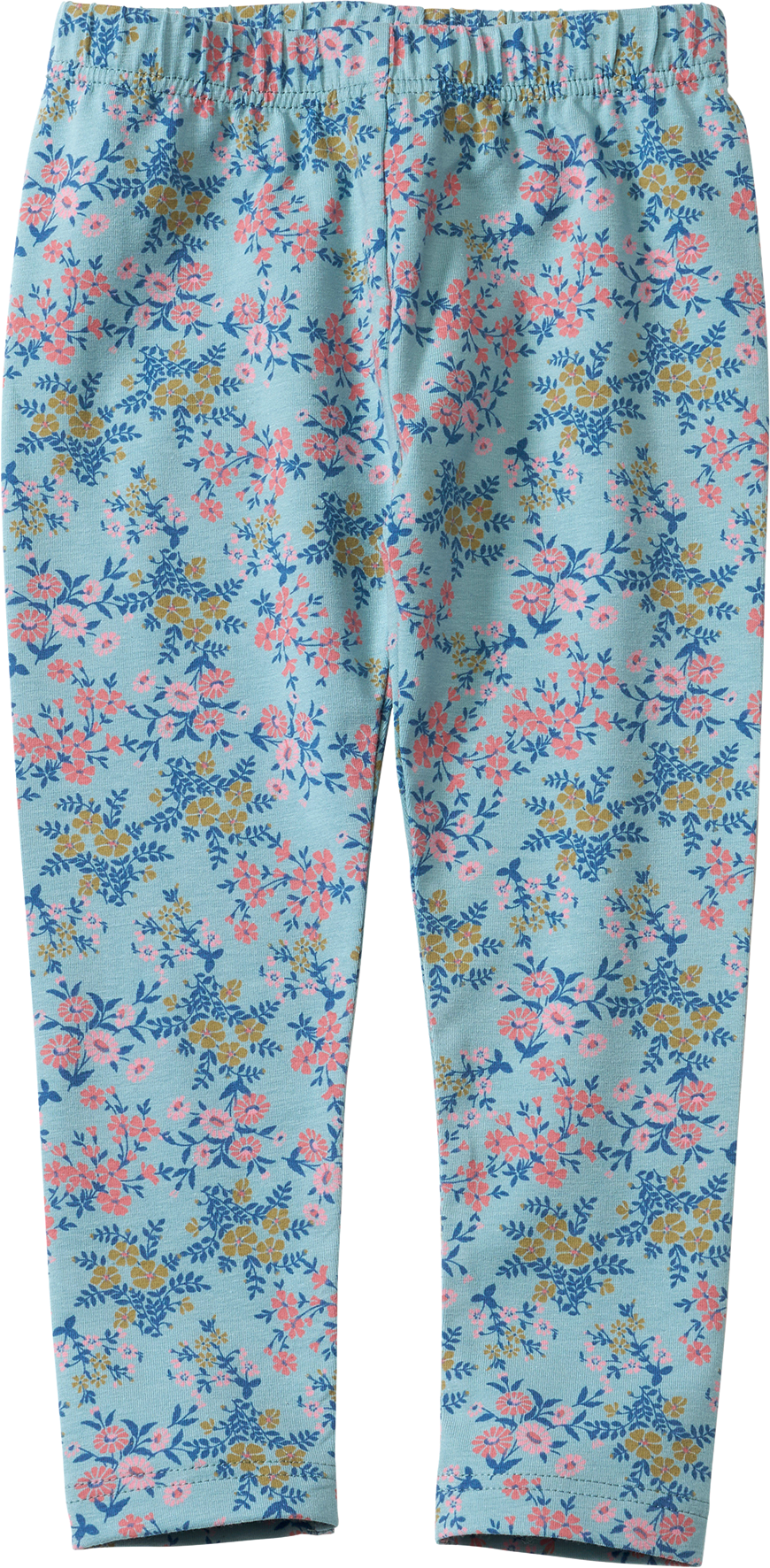 Leggings Pro Climate mit Blumen-Muster, blau, Gr. 128