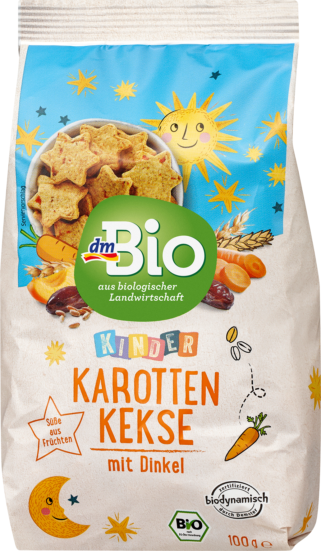 dmBio Karottenkekse mit Dinkel bei DM kaufen