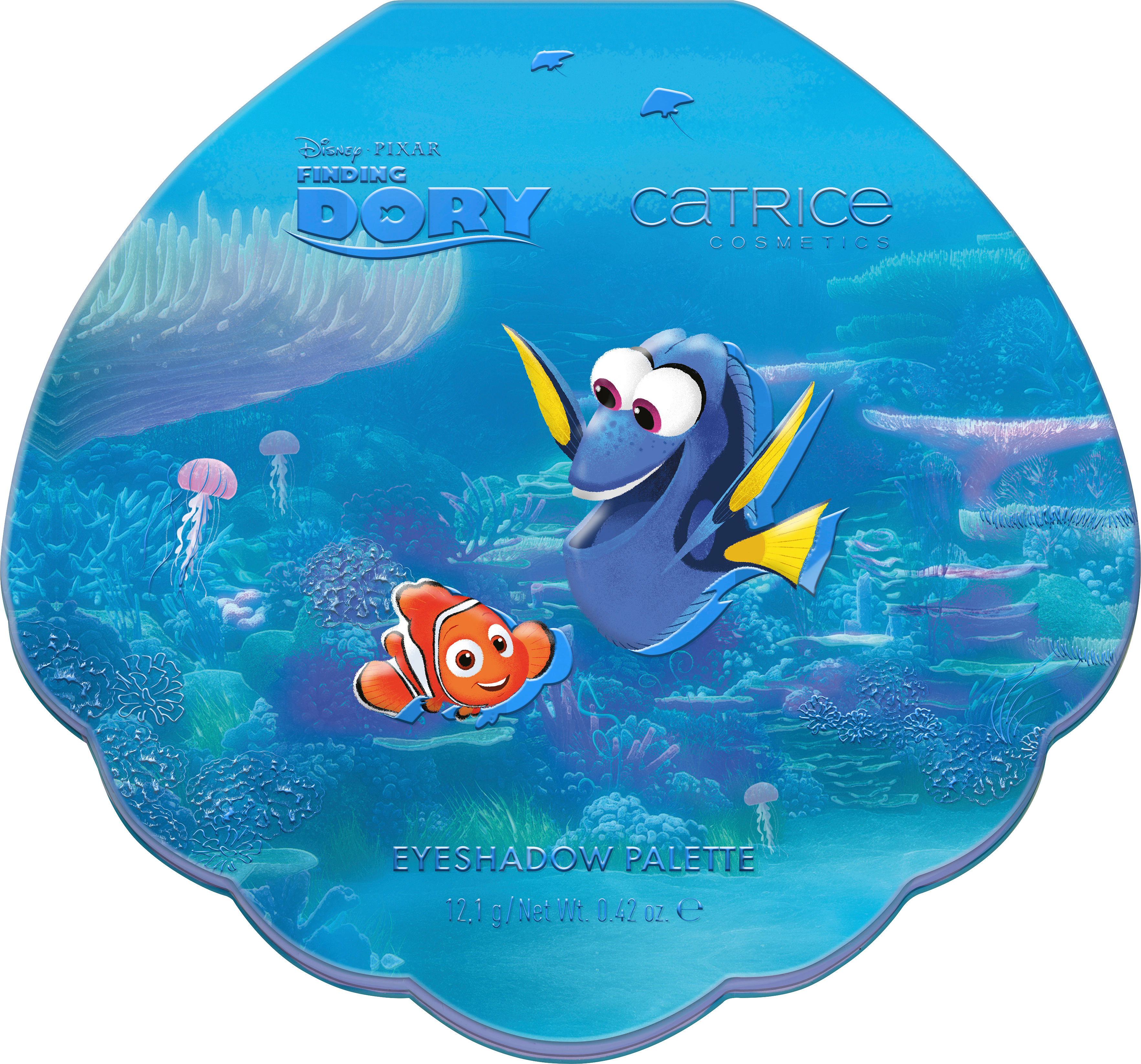 Lidschatten Palette Disney Pixar Finding Dory 010 Just Keep Swimming