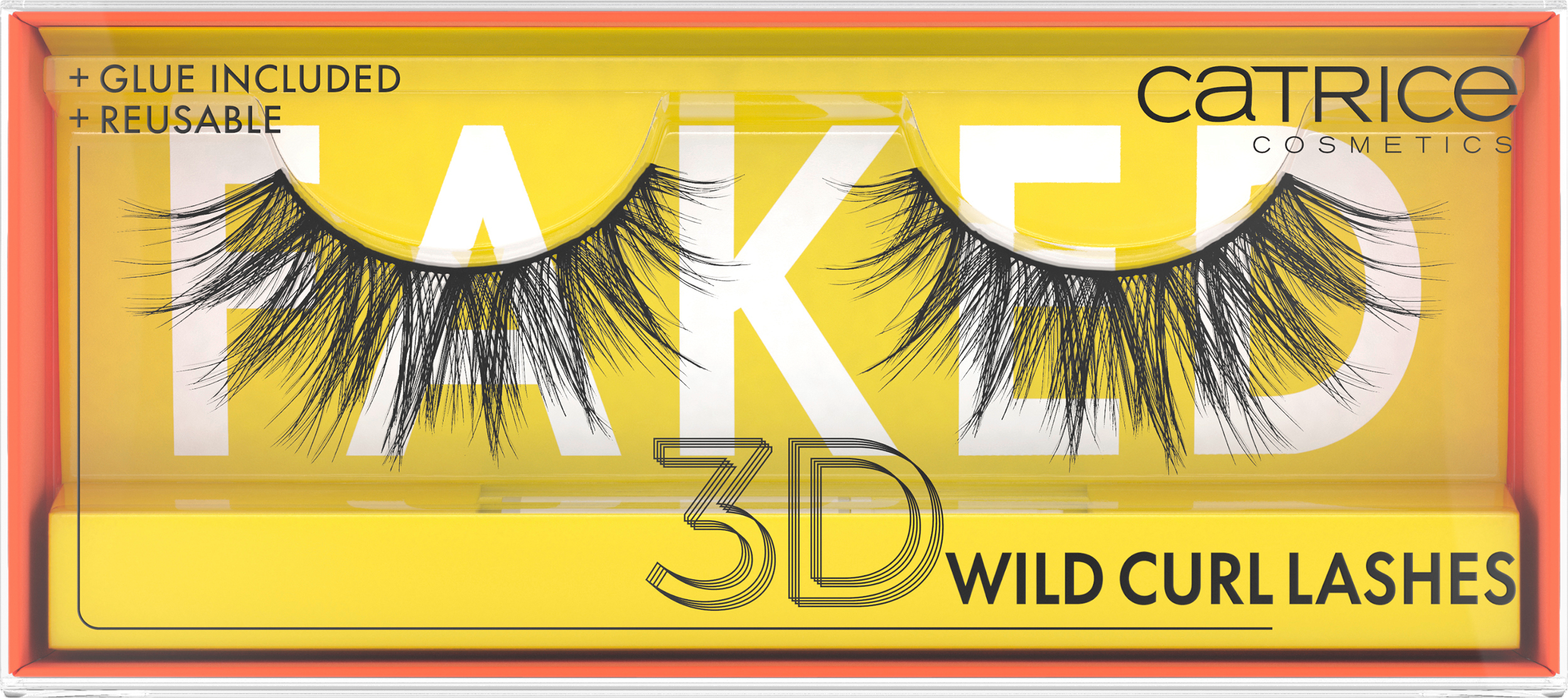 Künstliche Wimpern Faked 3D Wild Curl Lashes (1 Paar)