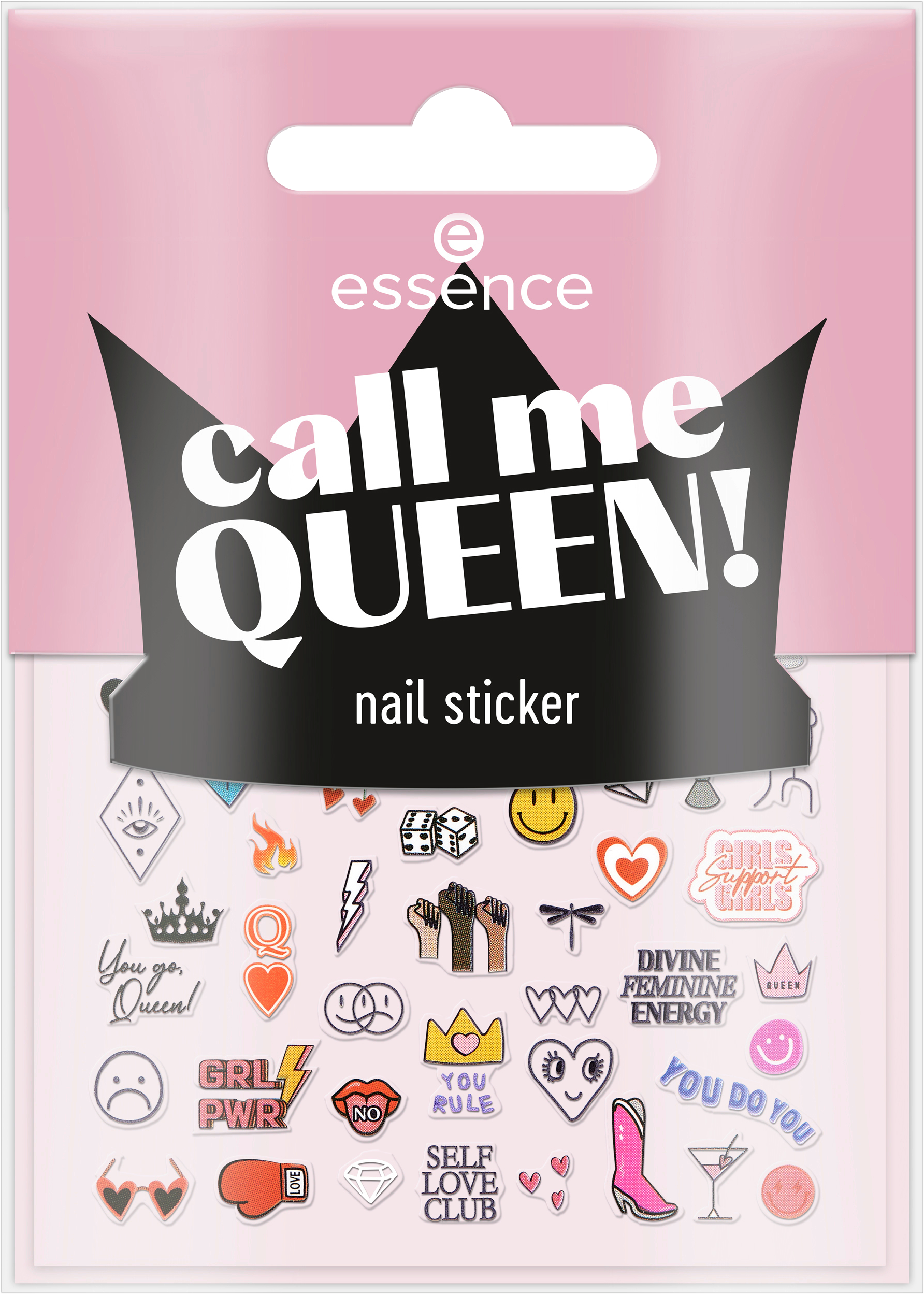 Nagelsticker Set Call Me Queen!