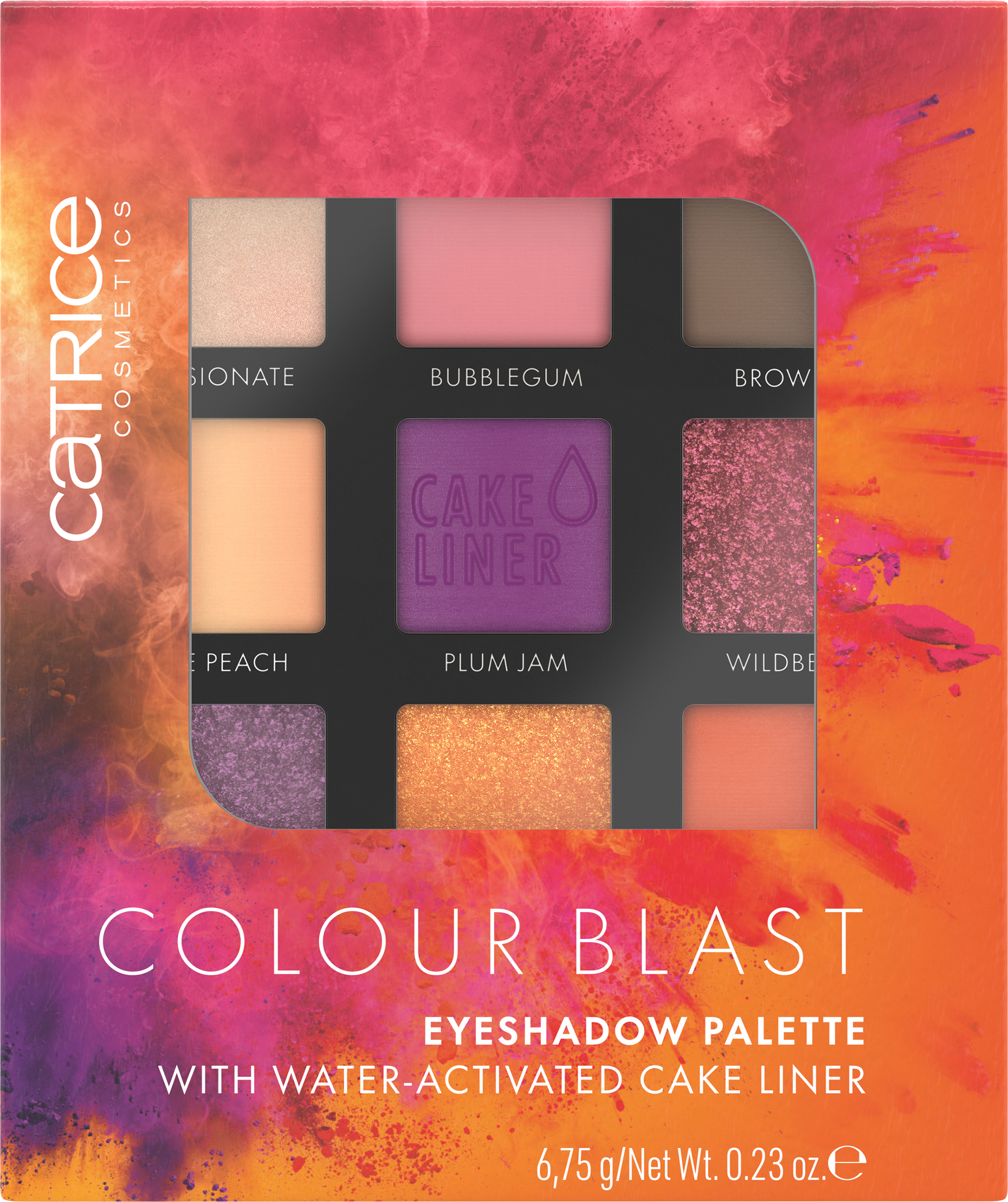 Lidschatten Palette Colour Blast 010 Tangerine Meets Lilac