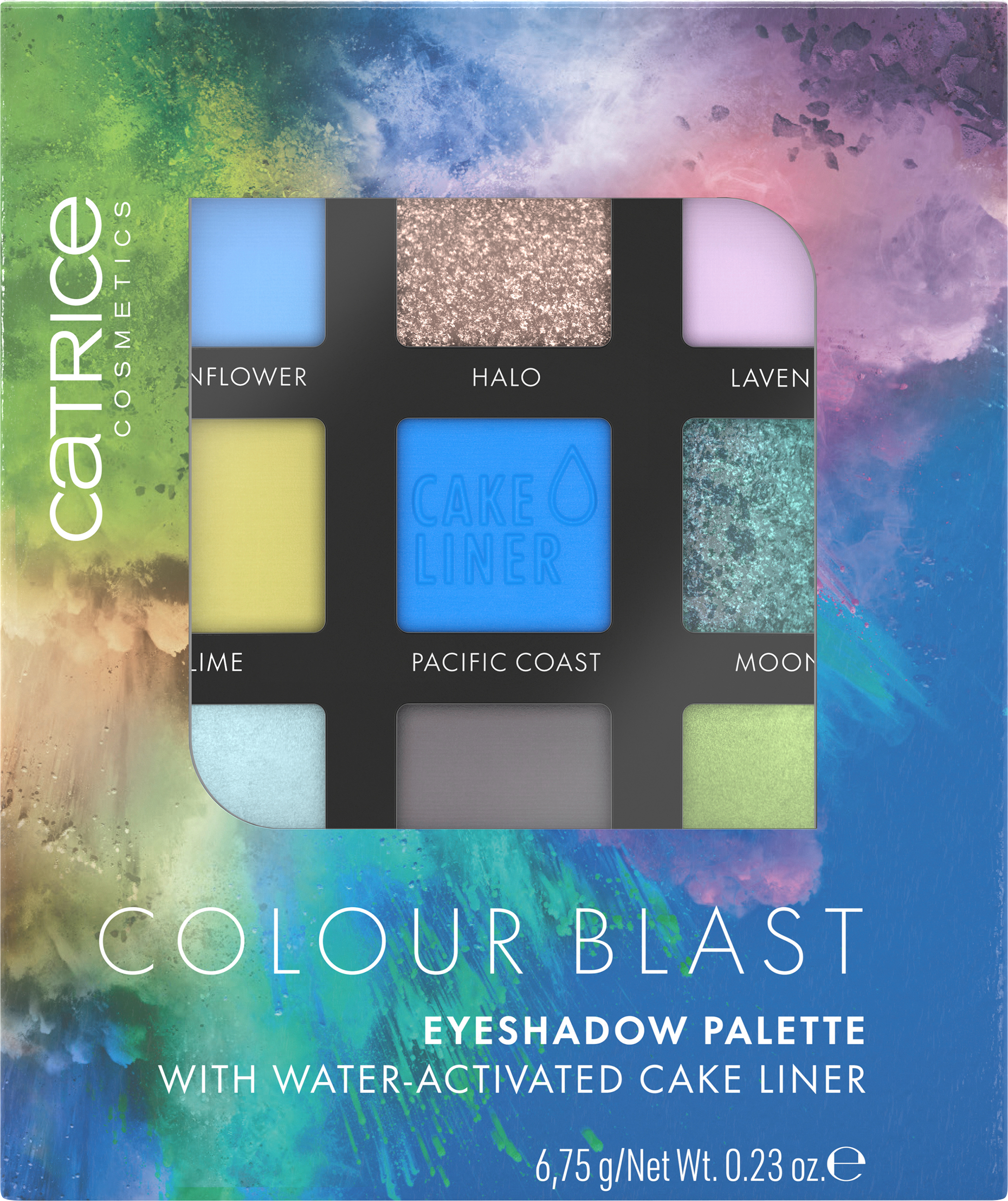 Lidschatten Palette Colour Blast 020 Blue Meets Lime