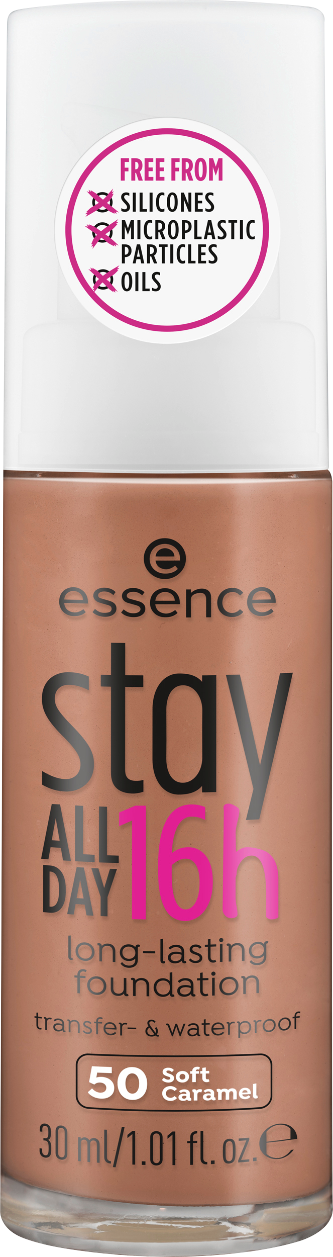 Foundation Stay All Day 16h Long-Lasting 50 Soft Caramel