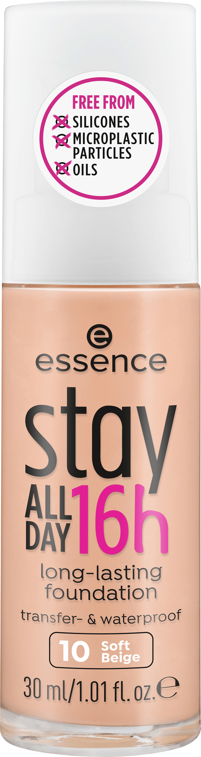 Foundation Stay All Day 16h Long-Lasting 10 Soft Beige