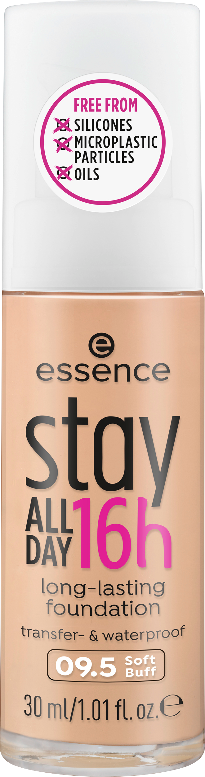 Foundation Stay All Day 16h Long-Lasting 09.5 Soft Buff