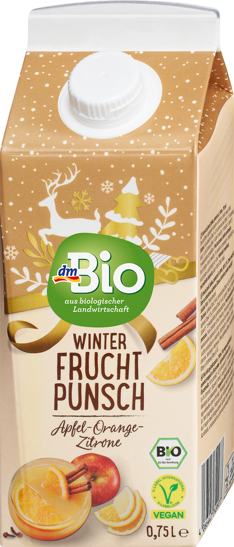 Winter Fruchtpunsch, Apfel-Orange-Zitrone