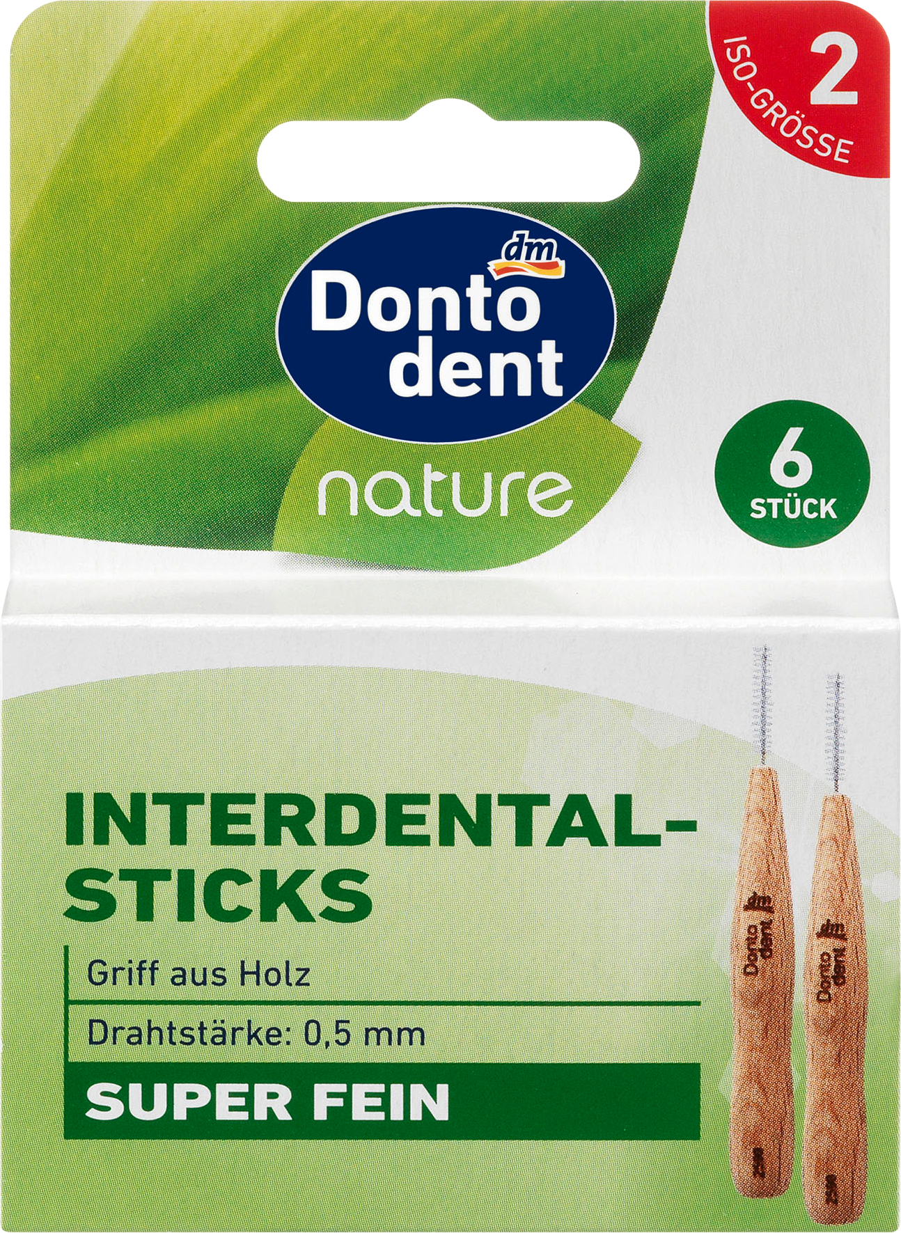 Dontodent nature Interdental-Sticks, 6 St