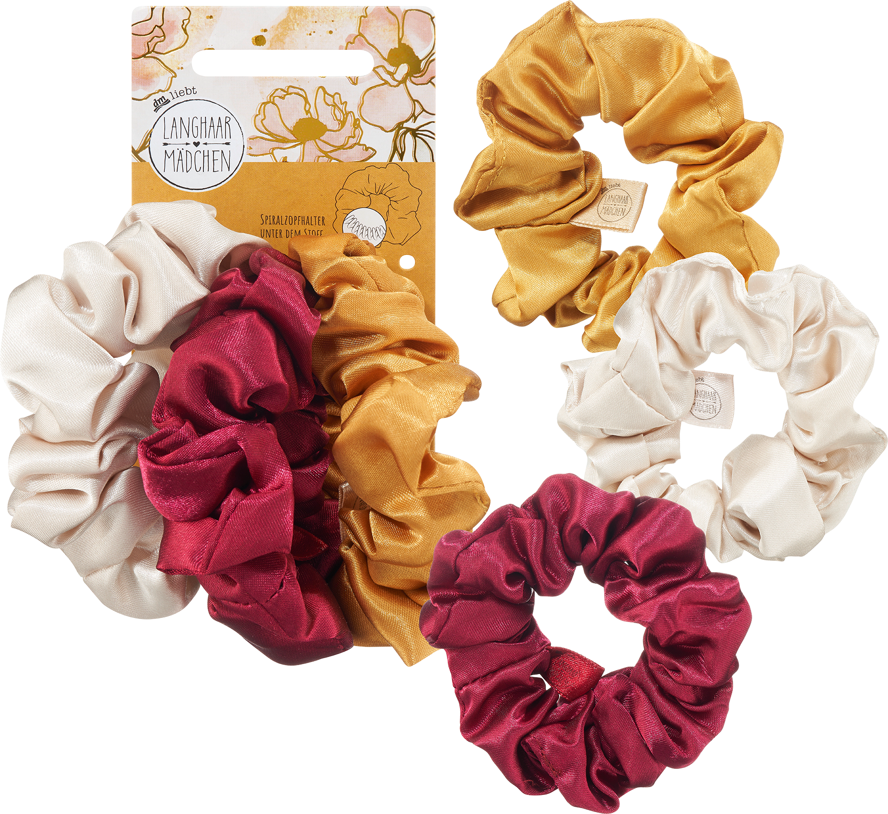 Scrunchies mehrfarbig