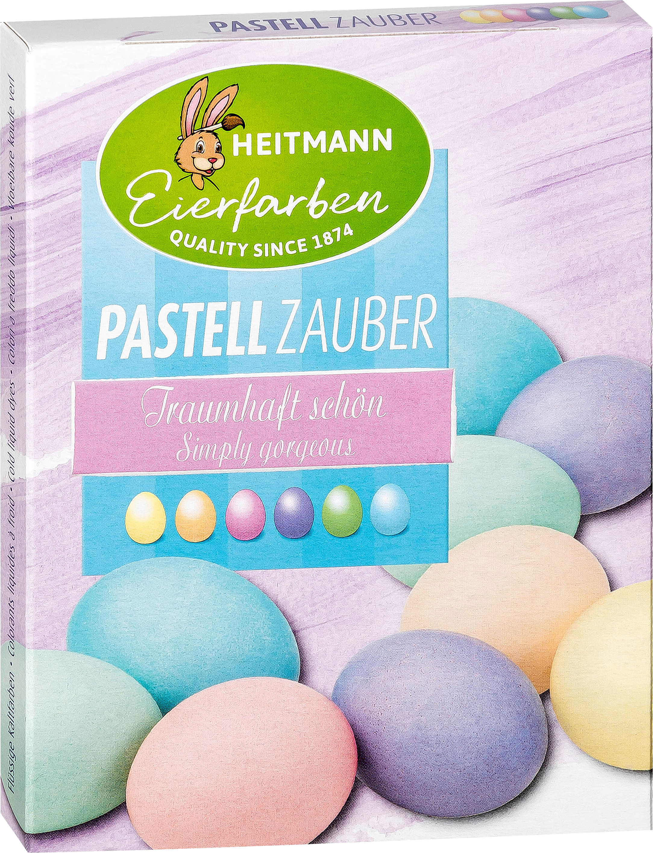 Eierfarben Pastell Zauber