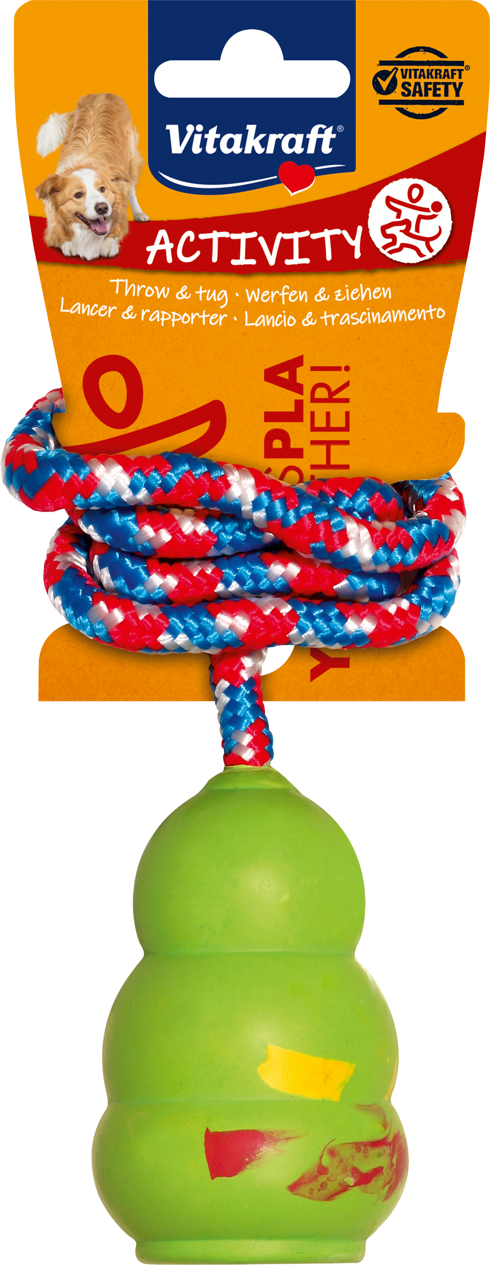 Hundespielzeug Jumper am Seil