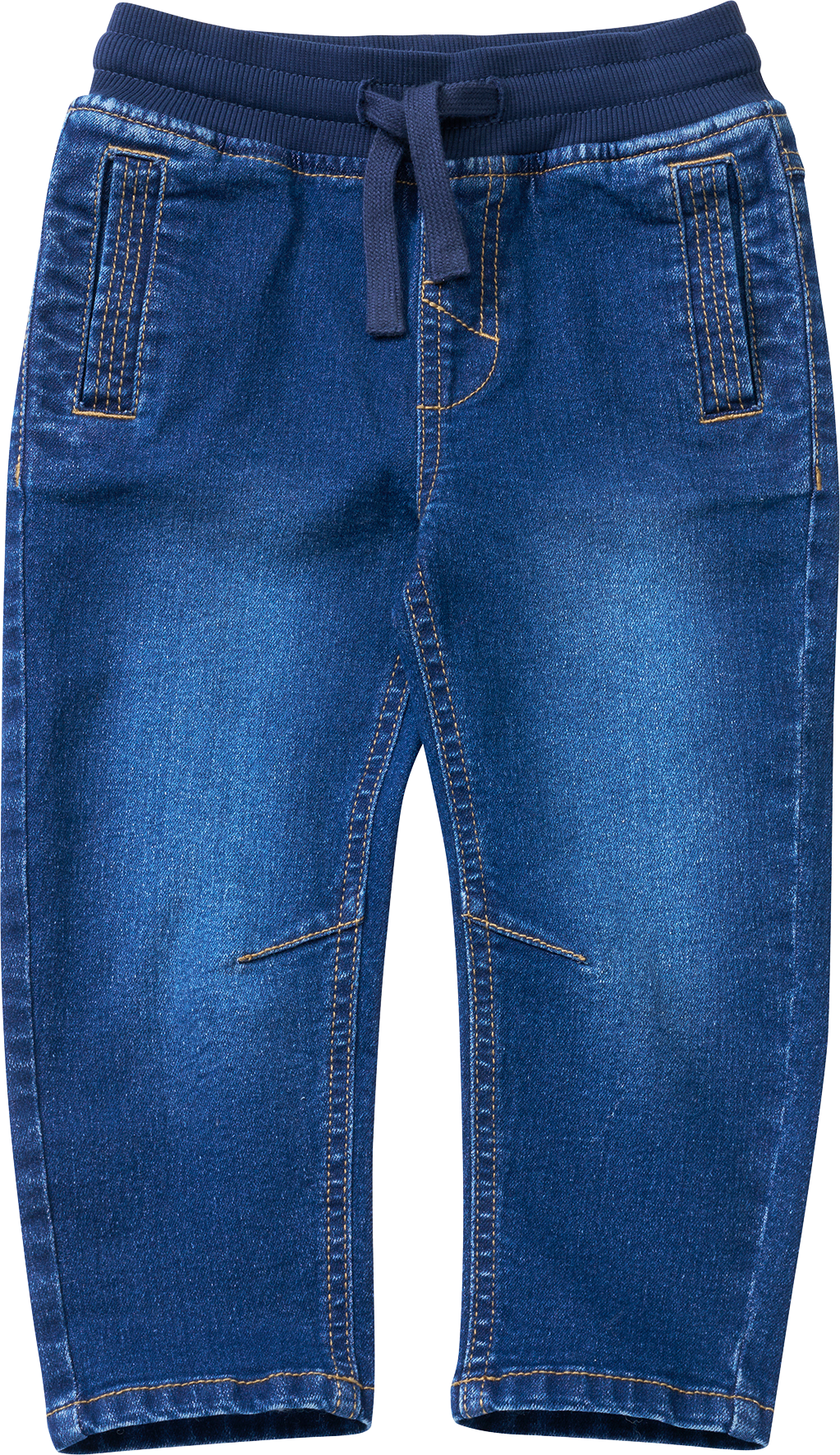 Jeans mit geradem Schnitt & Stretch, blau, Gr. 98