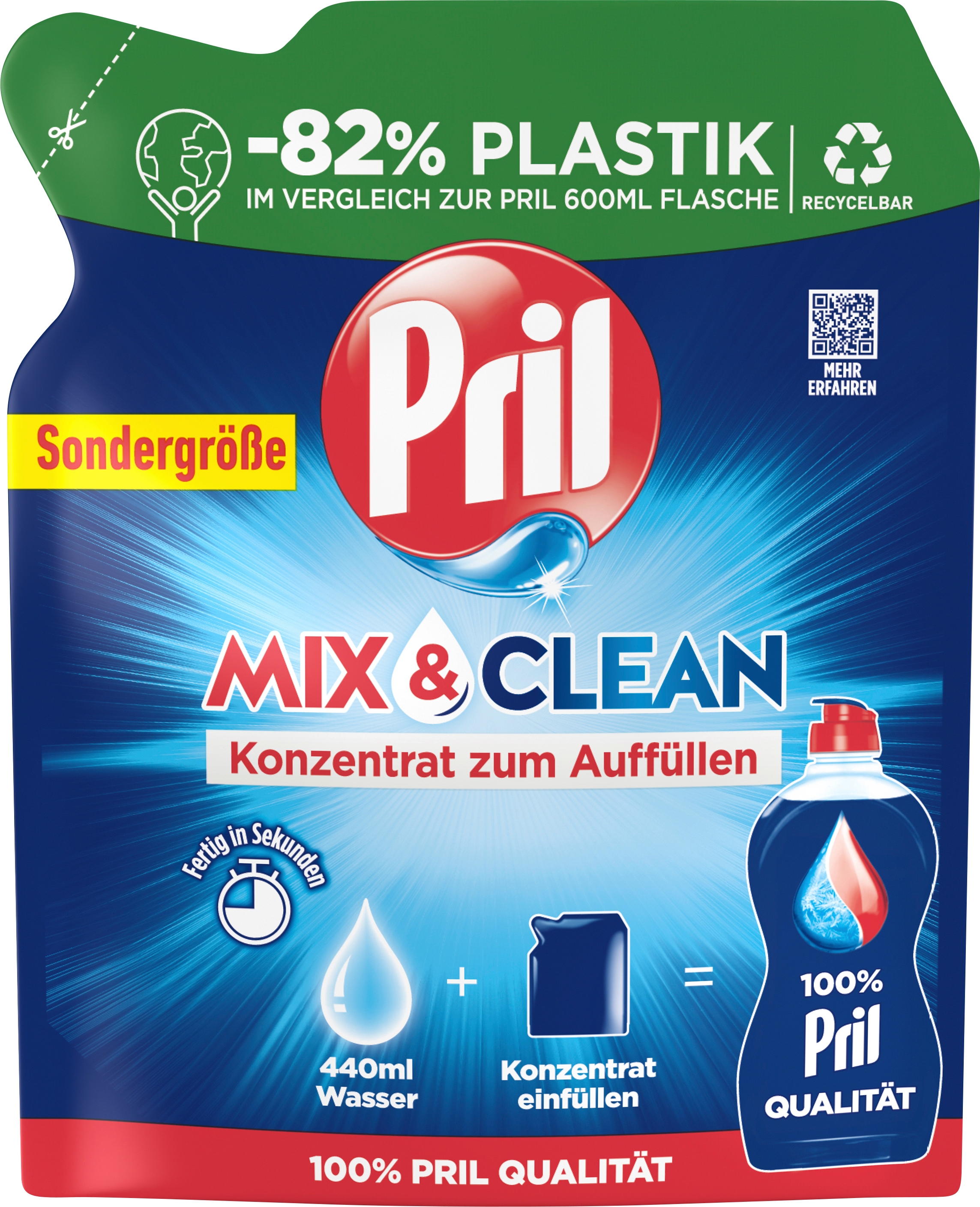 Spülmittel Konzentrat Mix & Clean 