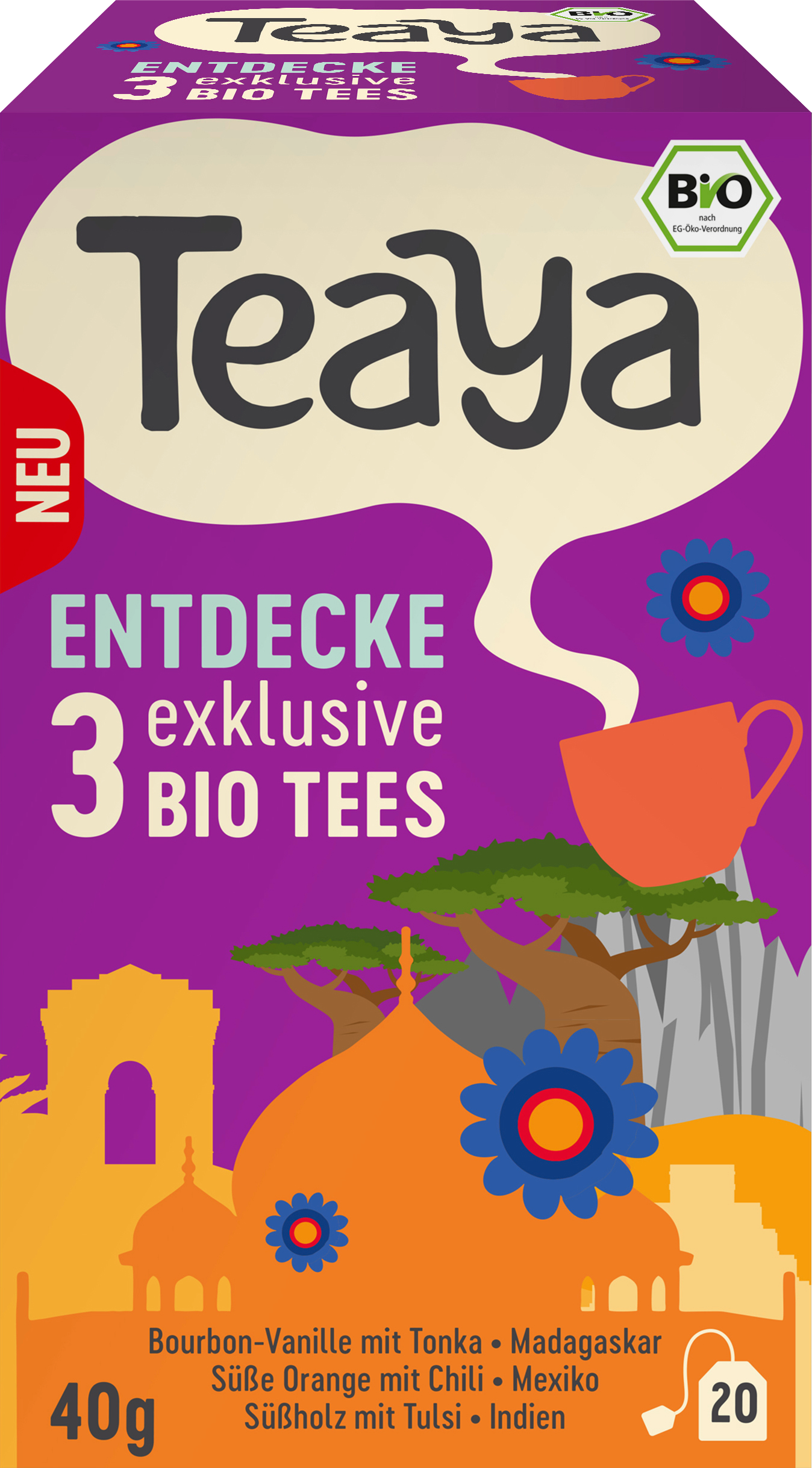 Tee Entdeckerbox 3 Sorten (20 Beutel)
