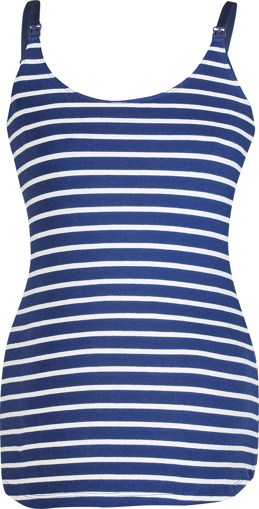Top mit Stillfunktion, blau & ecru, Gr. L