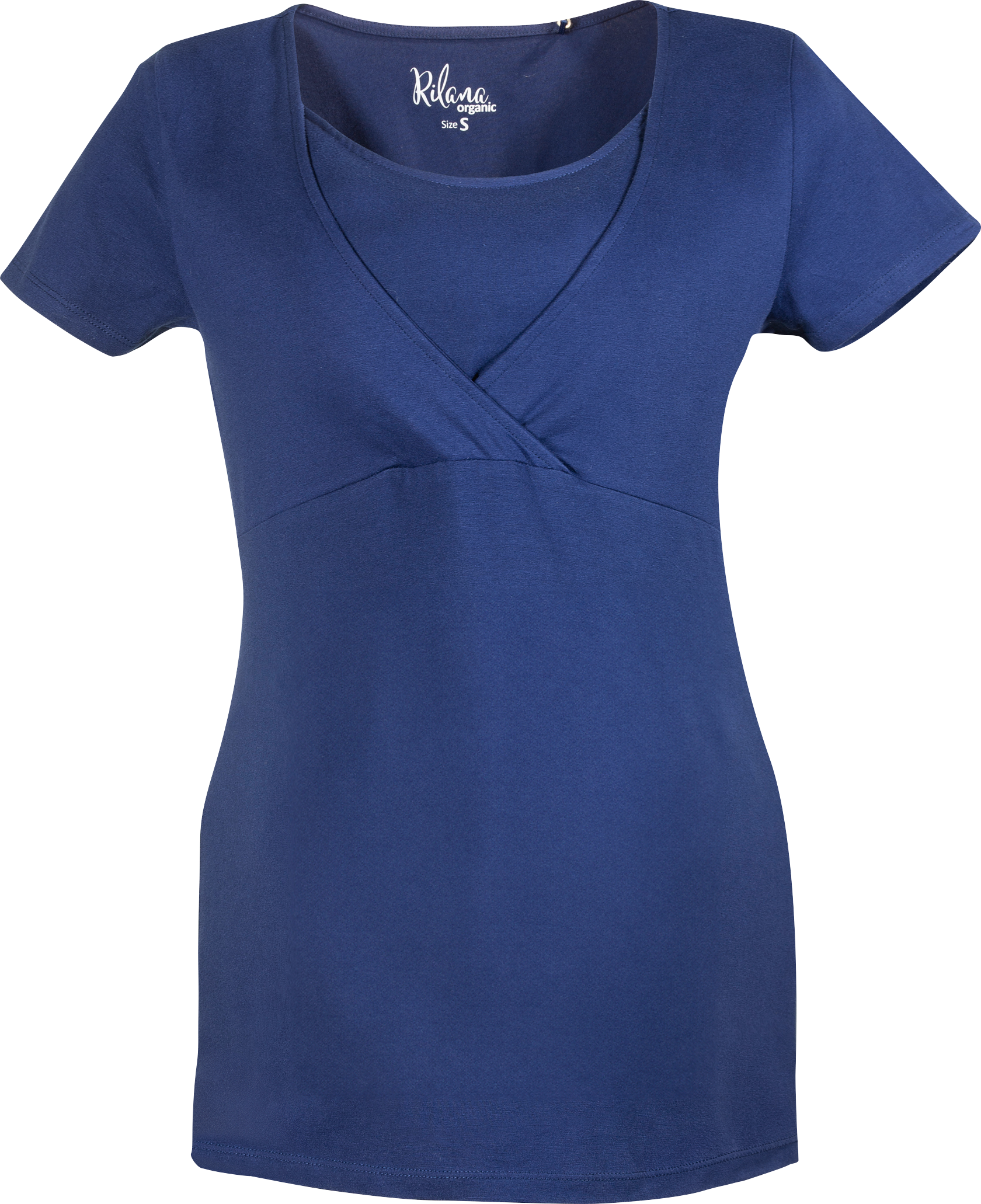 T-Shirt mit Stillfunktion, blau, Gr. M